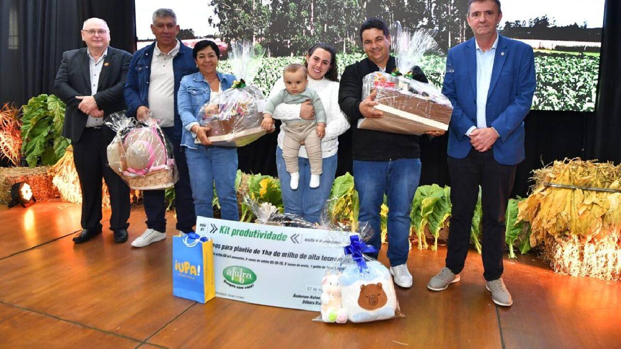 Abertura da colheita do tabaco foi realizada no Parque da Expoagro Afubra