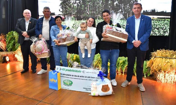 Abertura da colheita do tabaco foi realizada no Parque da Expoagro Afubra