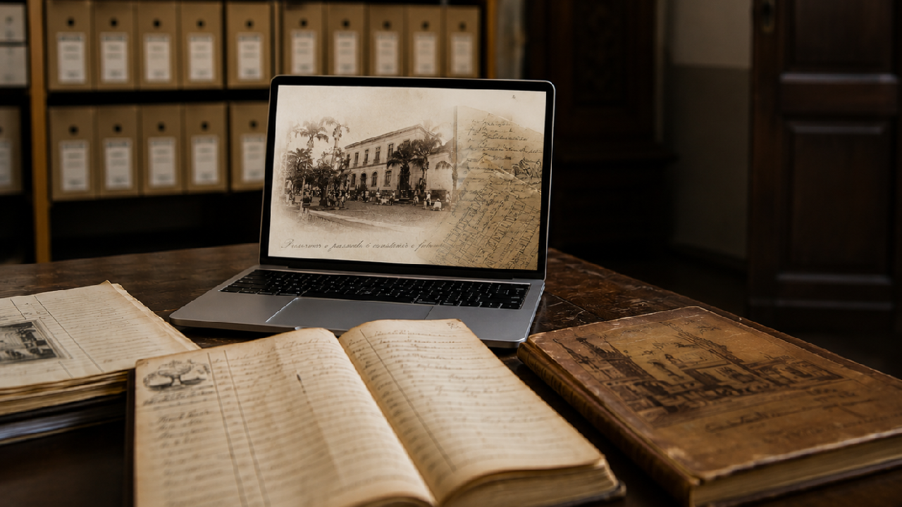 Arquivo Histórico Municipal de Rio Pardo apresenta acervo digitalizado em evento