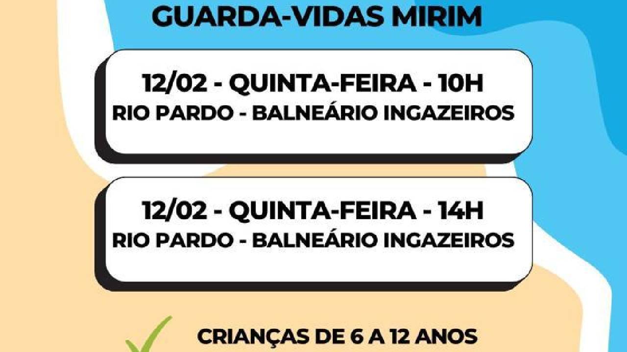 Bombeiros oferecem atividades educativas gratuitas para crianças em Rio Pardo nesta quinta