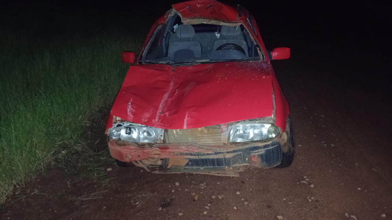 Colisão entre carro e cavalo deixa homem ferido na ERS-403, no interior de Rio Pardo