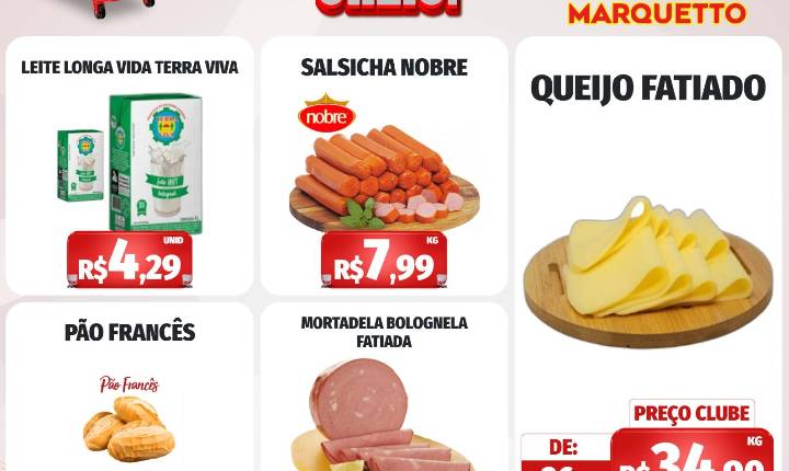 Comece a semana economizando no Marquetto