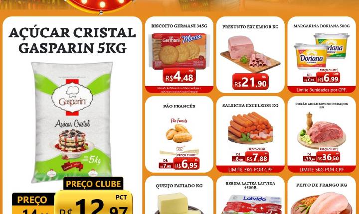 Comece a semana economizando no Marquetto