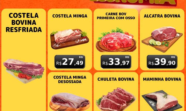 Final de semana da economia é no Marquetto Rede Super