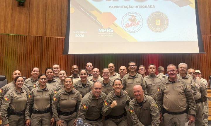 Instrutores do Proerd e Patrulha Escolar participam de capacitação integrada