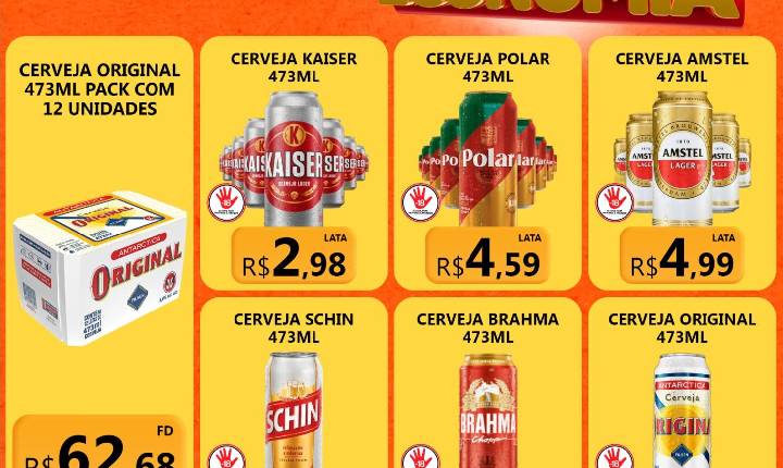 Ofertas para encher o carrinho no final de semana