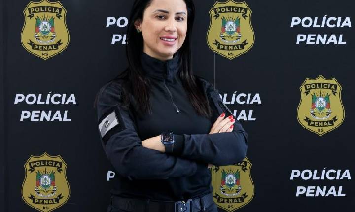 Rio-pardense Samantha Longo assume Superintendência-Adjunta da Polícia Penal do RS
