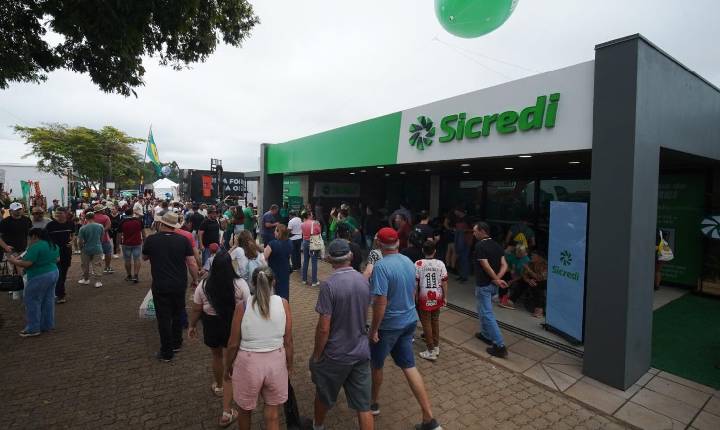 Sicredi movimenta mais de R$ 53 milhões em negócios durante a 24ª Expoagro Afubra