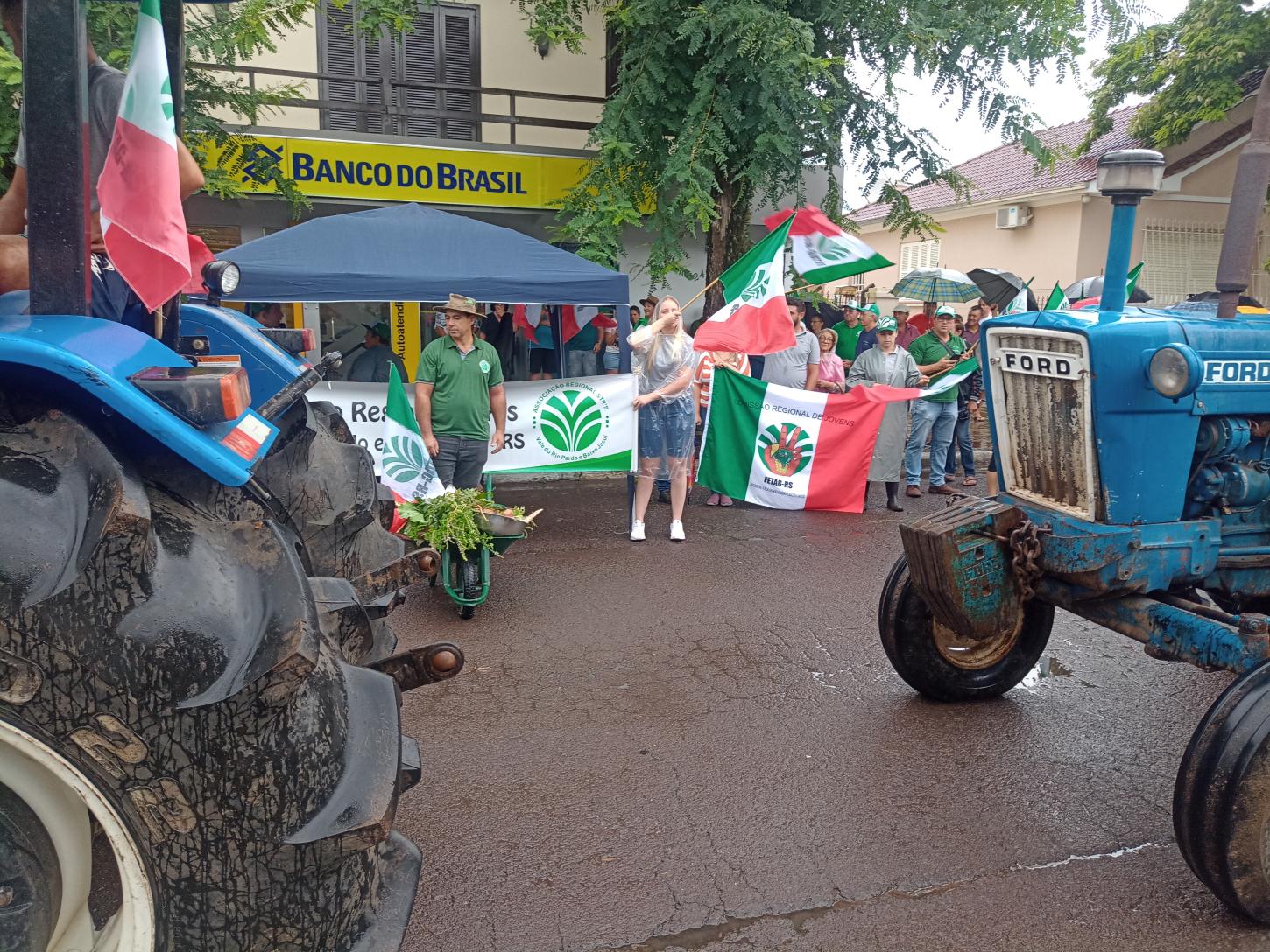 Mobilizações de produtores rurais no Rio Grande do Sul pedem medidas do governo