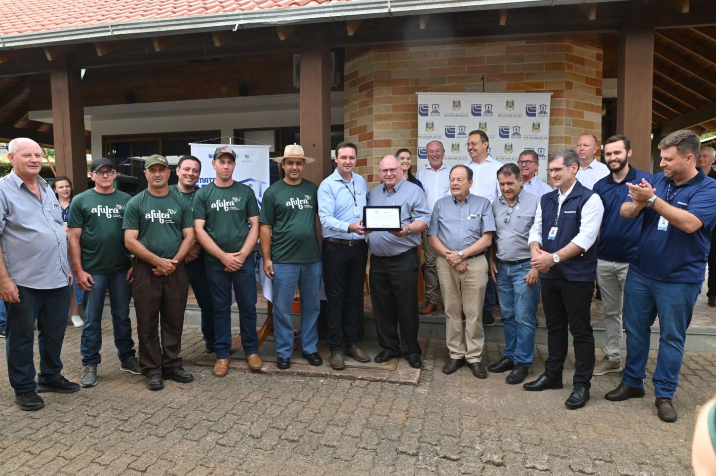 Ascar e Afubra celebram 70 Anos de parceria