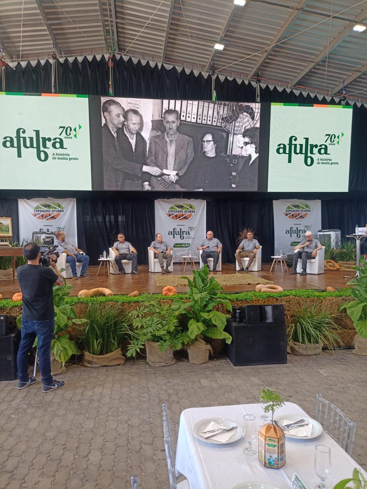 Relembrando seus 70 anos, Afubra lança a Expoagro 2025