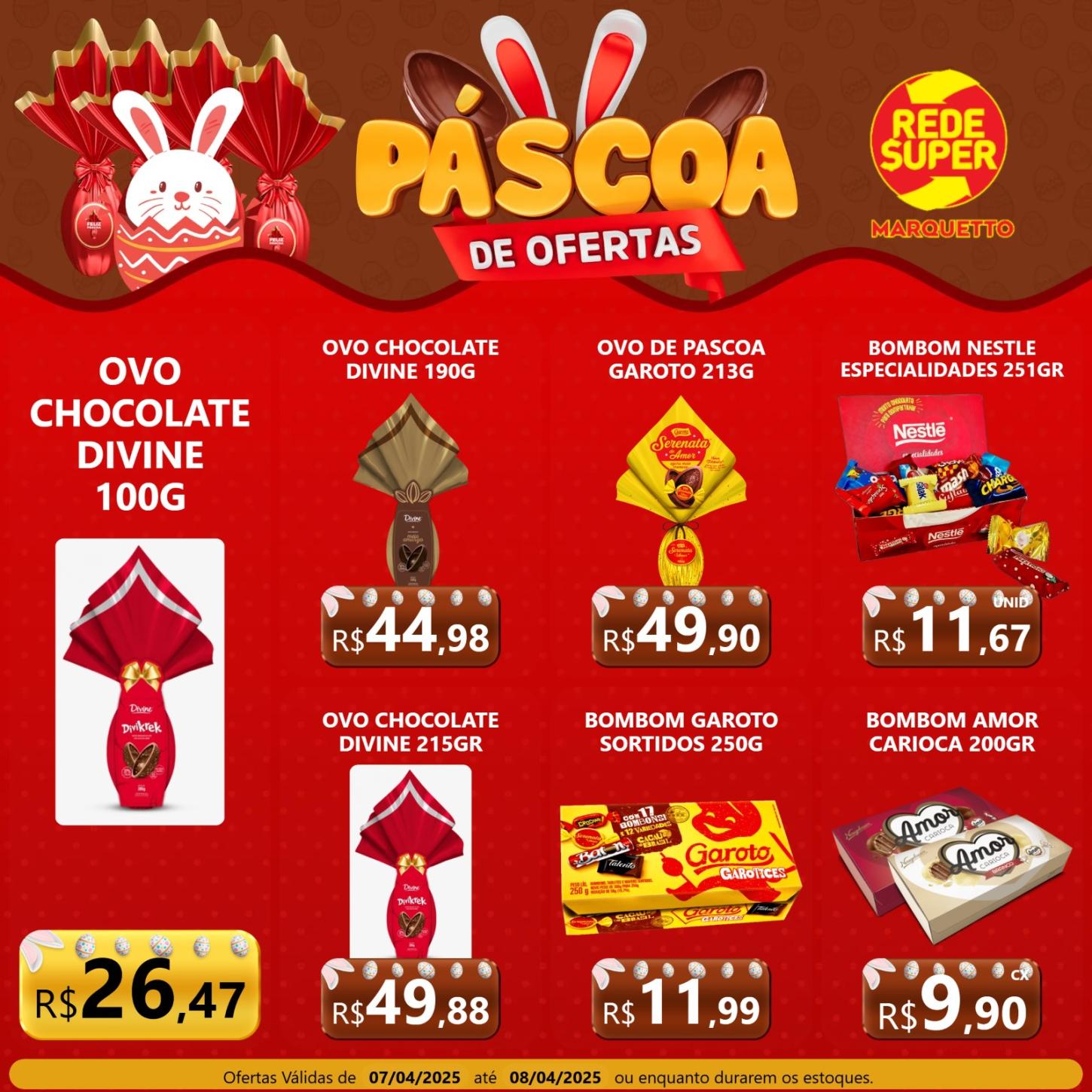 O Marquetto está com preços imbatíveis neste início de semana