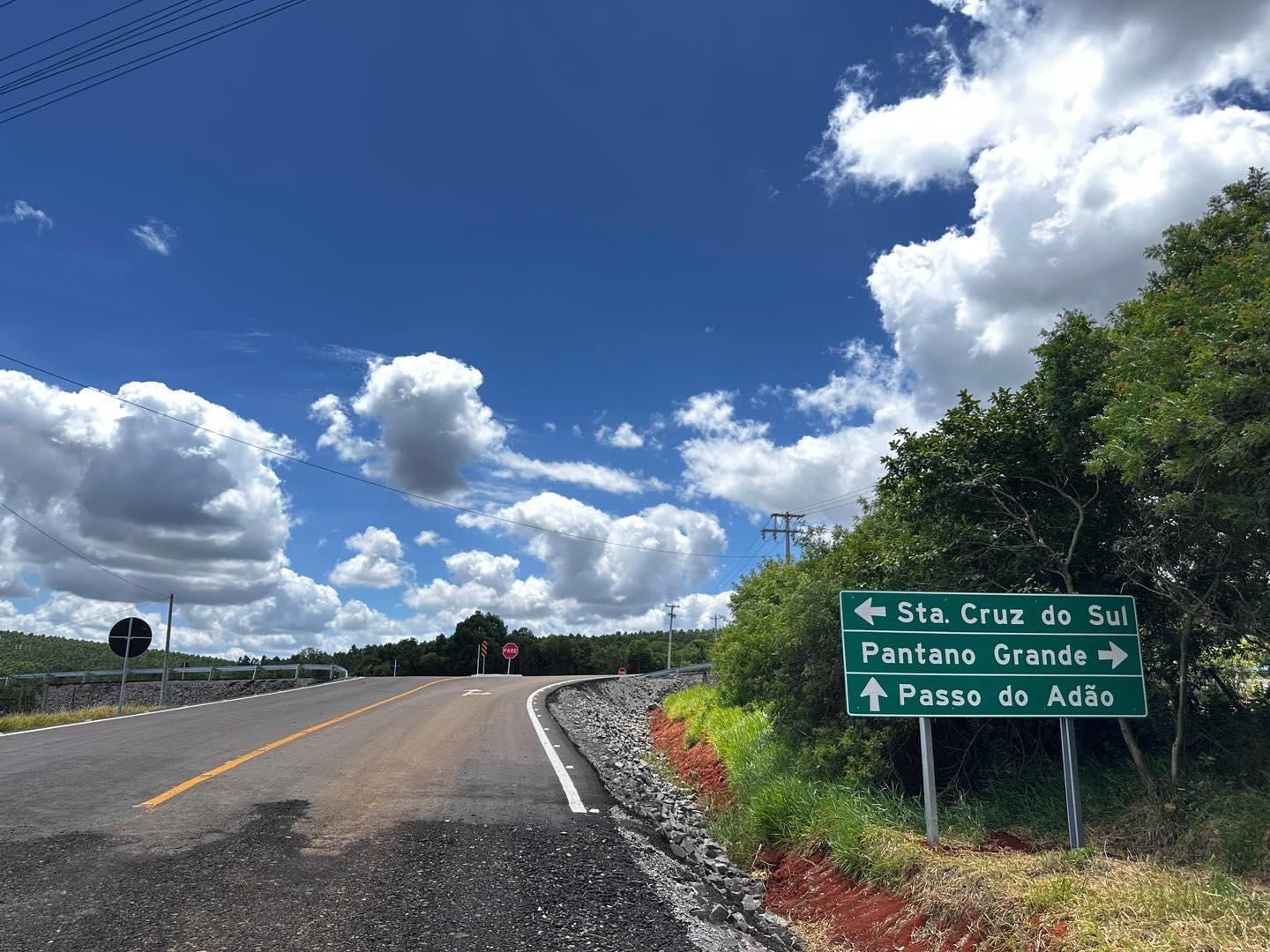 Termo de início das obras do acesso lateral ao 