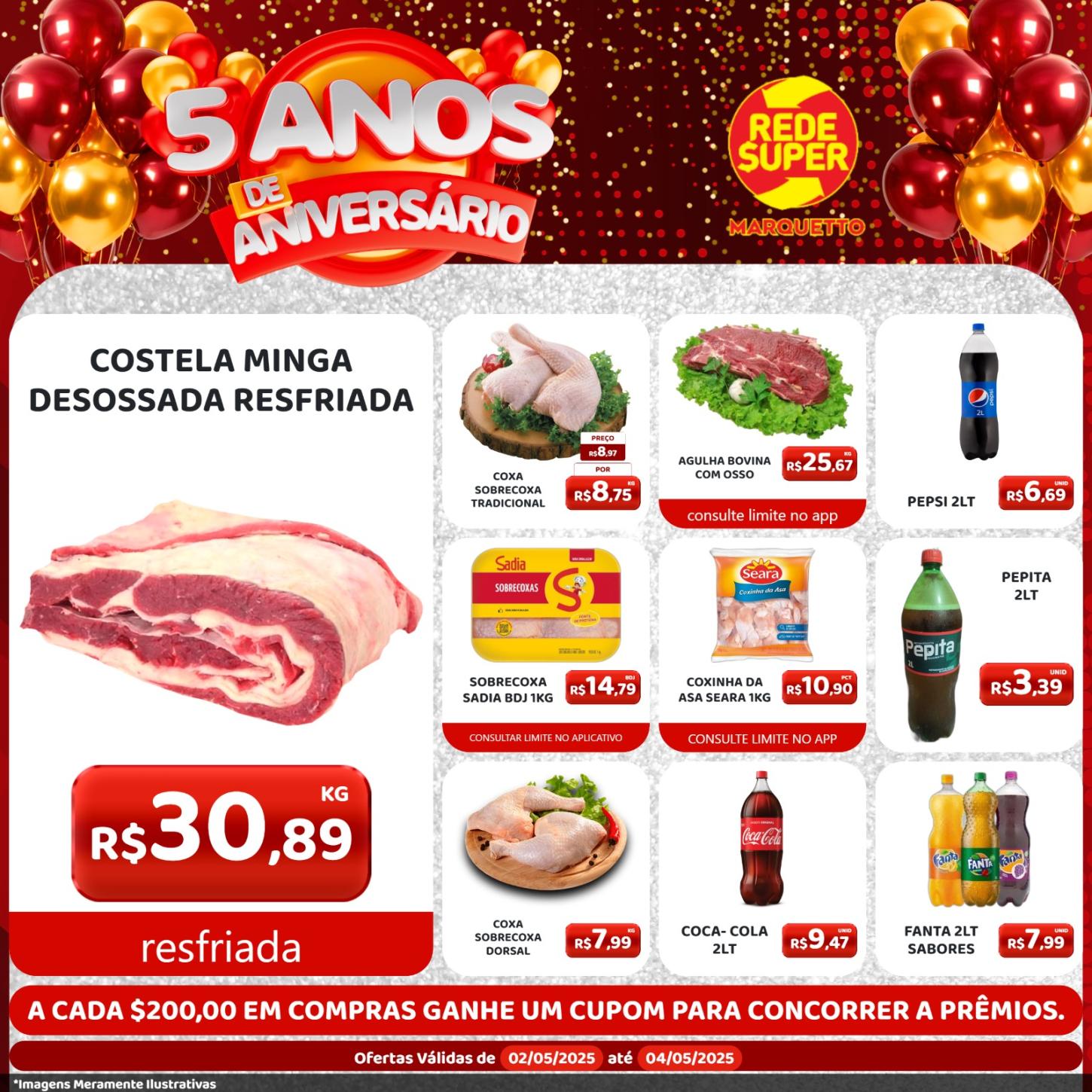 Maio é o mês de aniversário do Marquetto