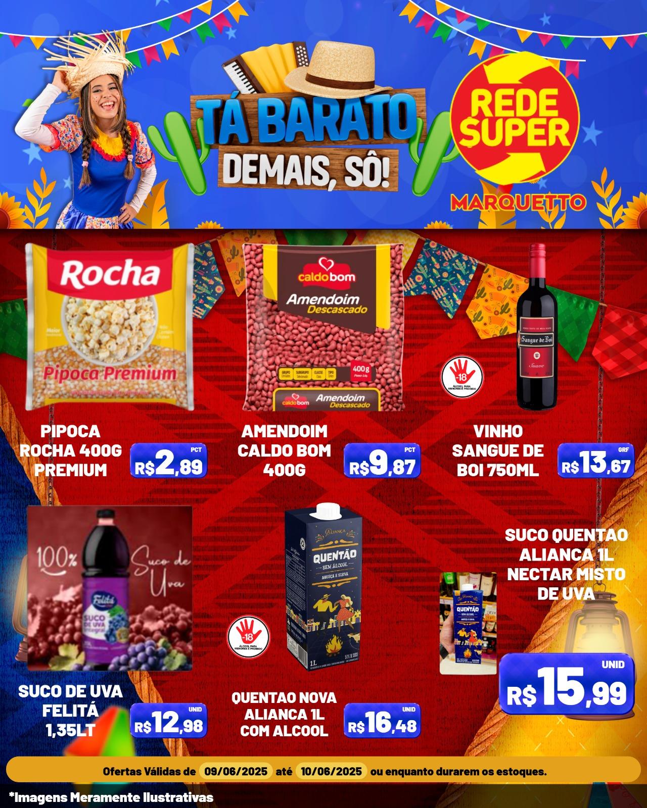 Comece a semana economizando no Marquetto