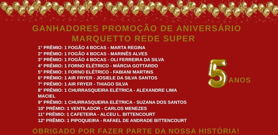 Depois do show de prêmios, Marquetto começa junho com muitas ofertas