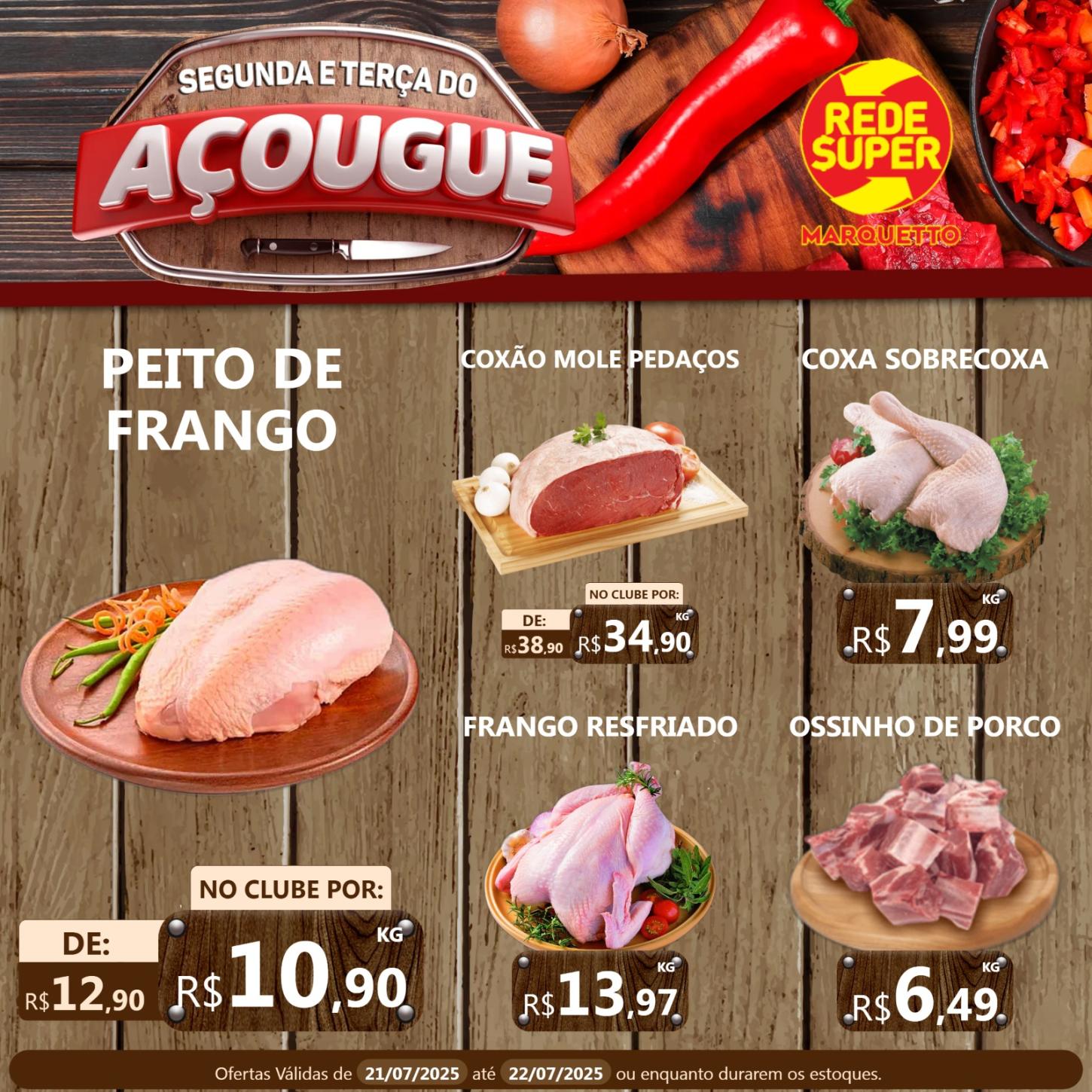 Comece a semana com economia no Marquetto
