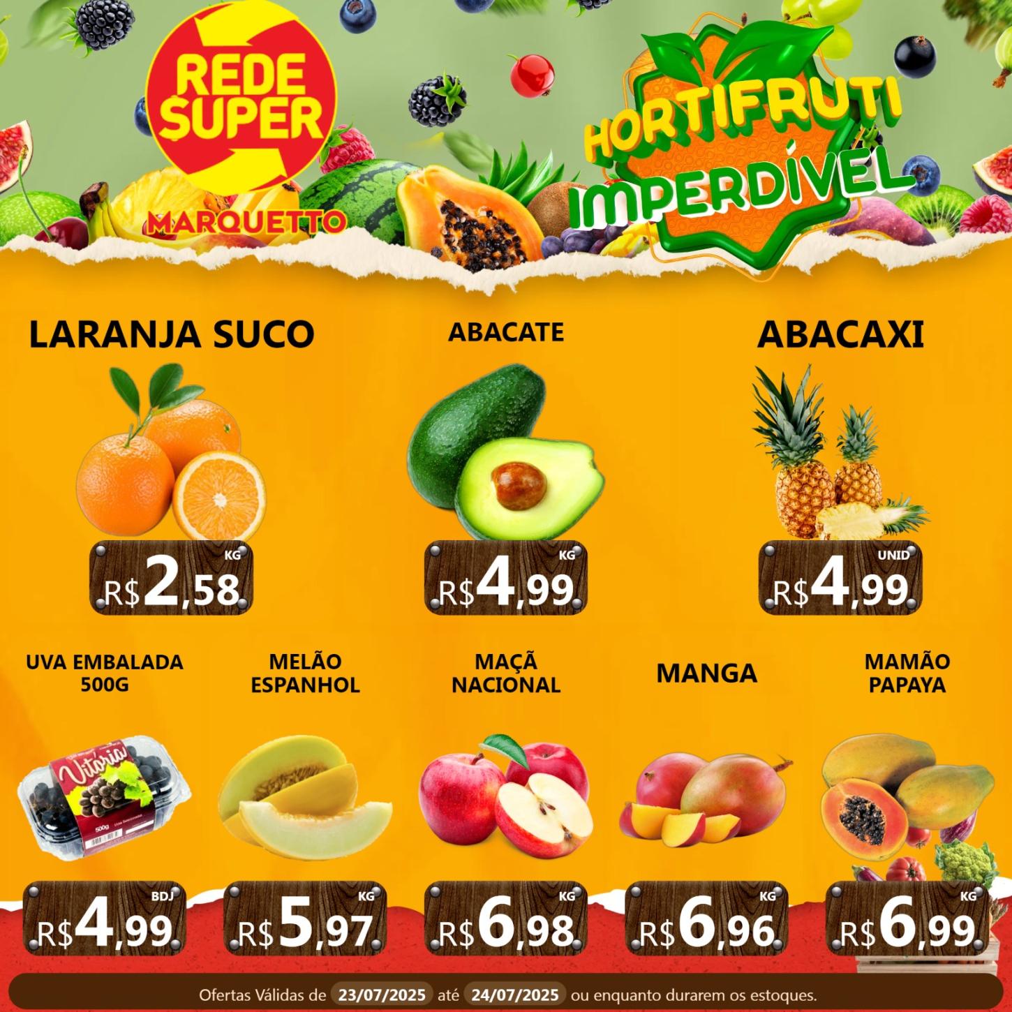 Confira as ofertas do Marquetto
