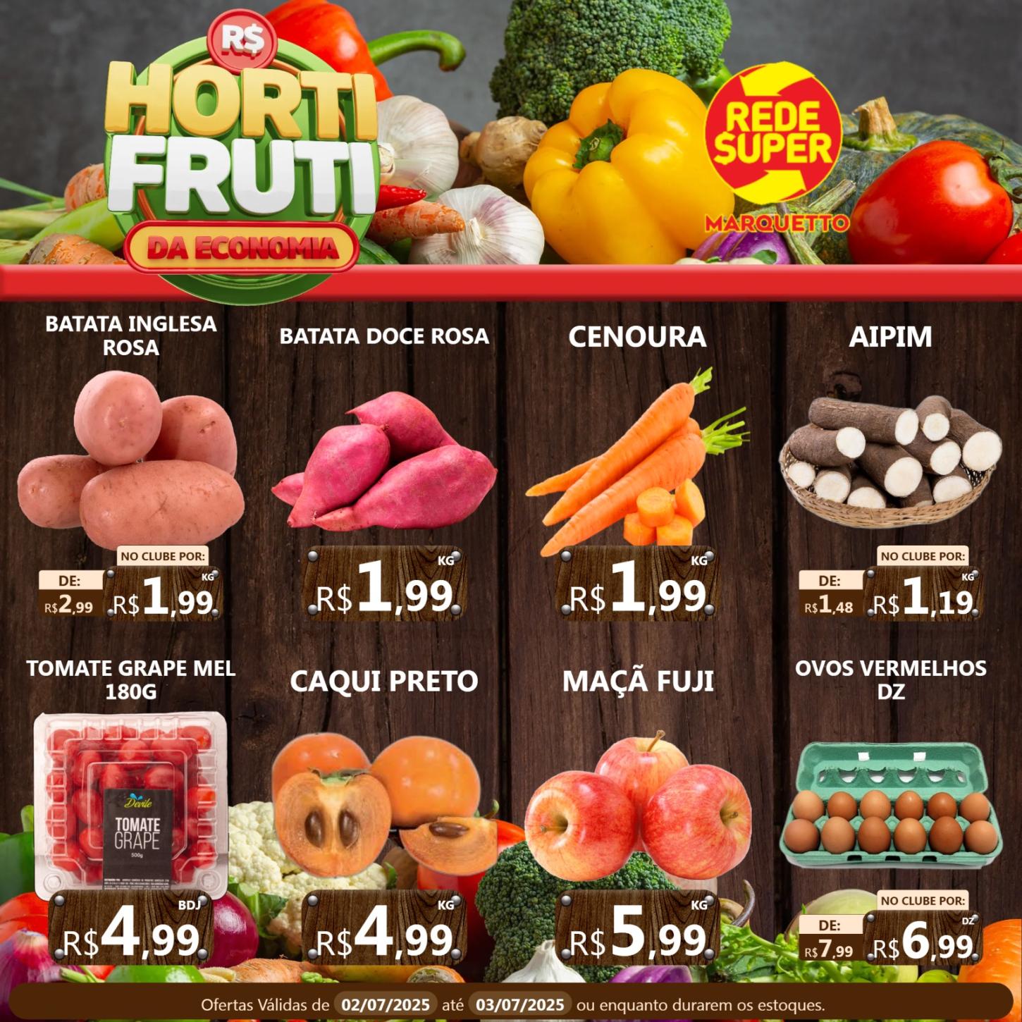 Dia de aproveitar as ofertas do Marquetto