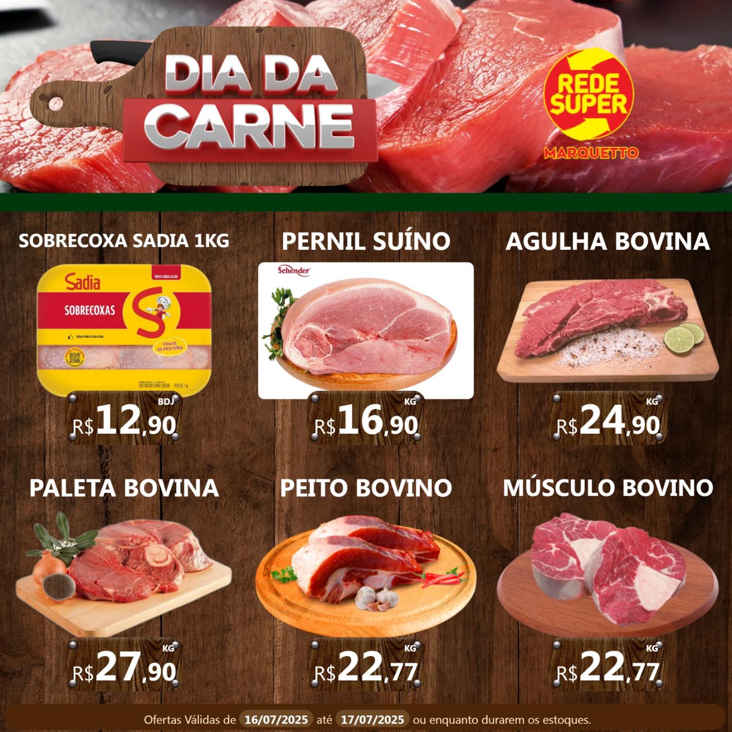 Dia de economizar no Marquetto