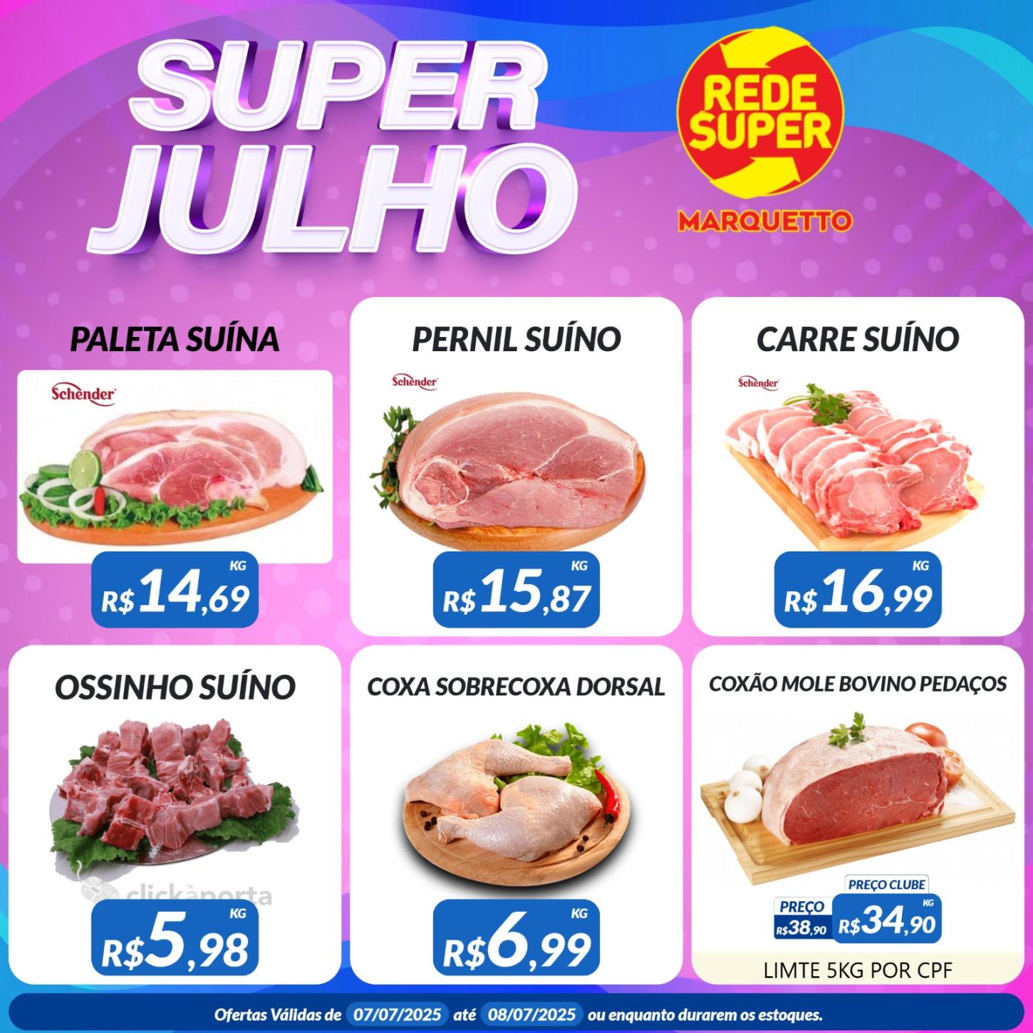 No Marquetto, as ofertas são para começar a semana economizando