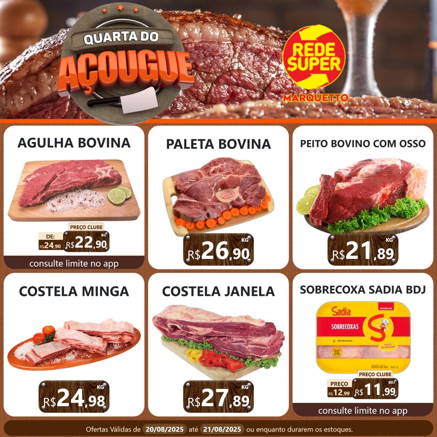 Dia de pagar menos no Marquetto