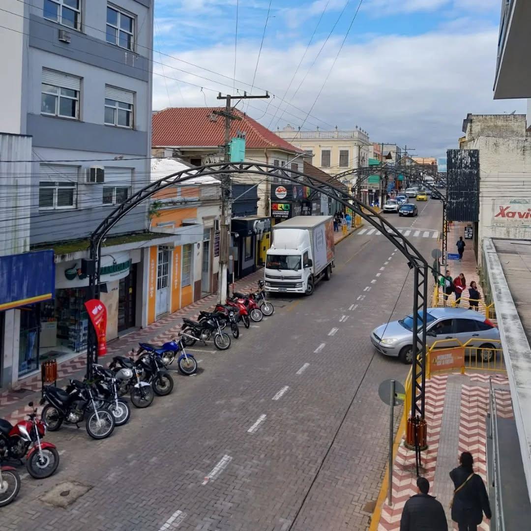 Sem exposição de mercadorias na calçada