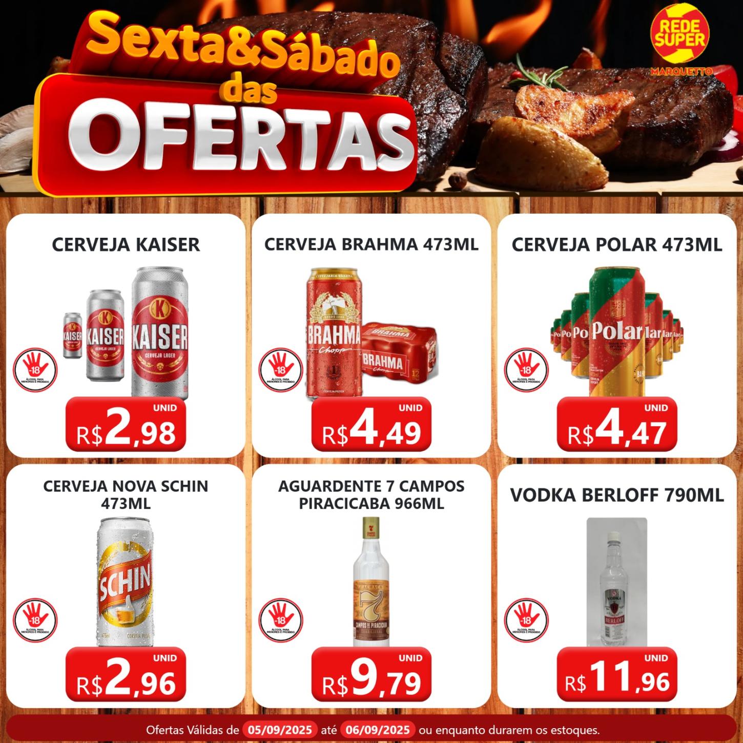 Fim de semana do preço mais baixo