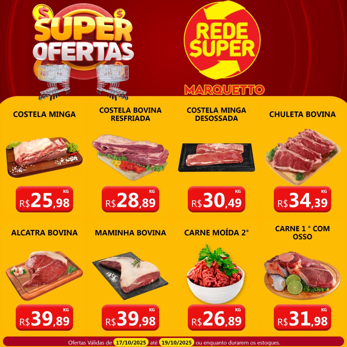 Te prepara pra encher o carrinho