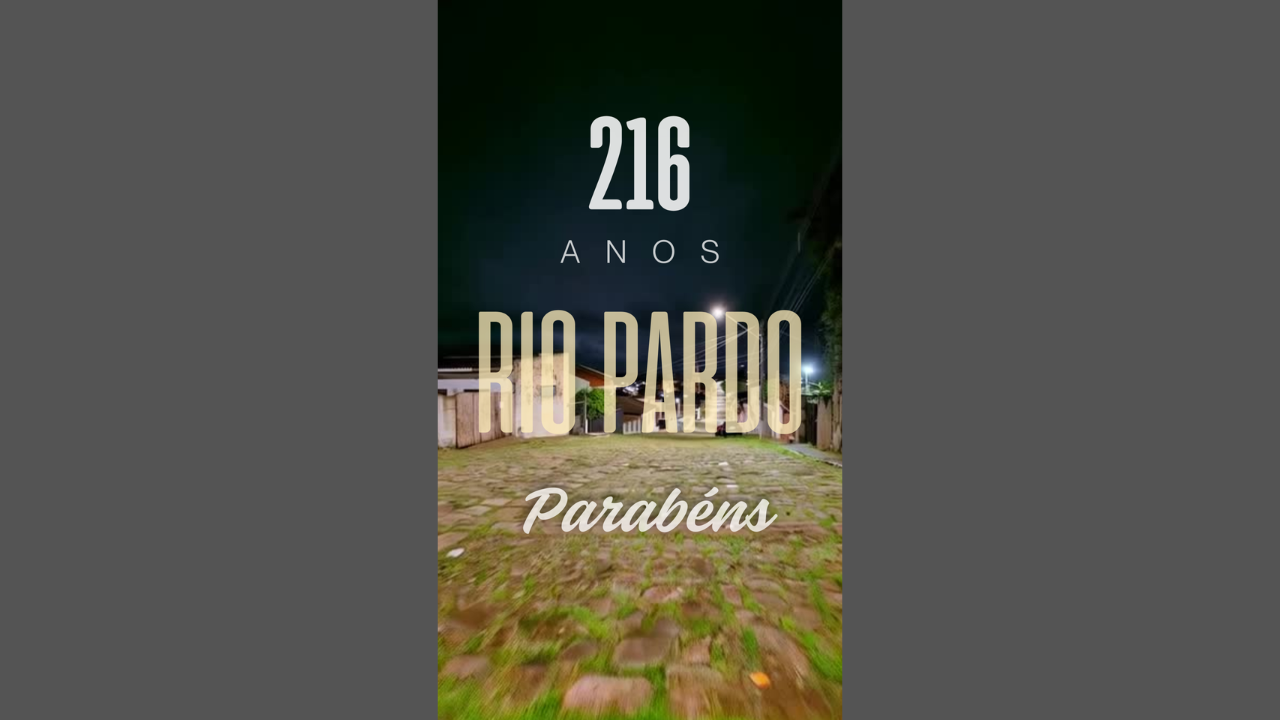 Vídeo em homenagem a Rio Pardo já está nas redes