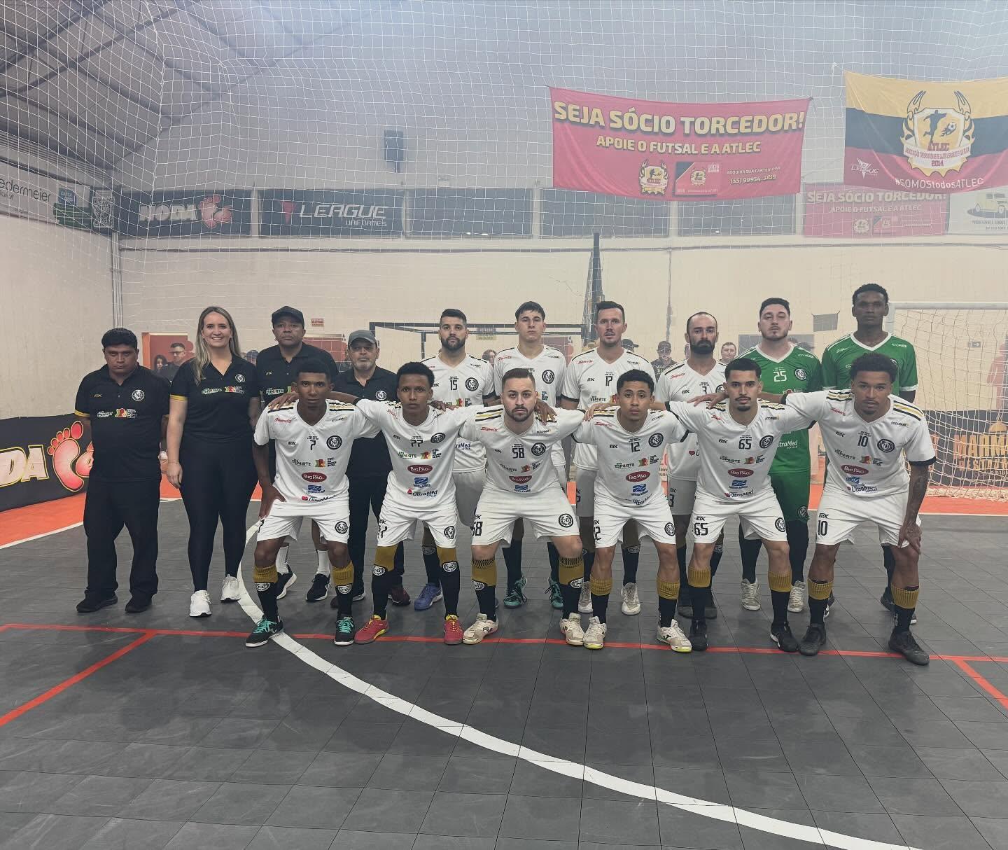 Nadas Branco perde em Três Passos e está fora do Gauchão de Futsal Série B