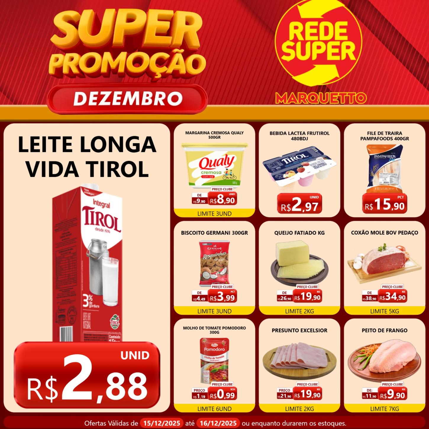 Comece a semana economizando no Marquetto