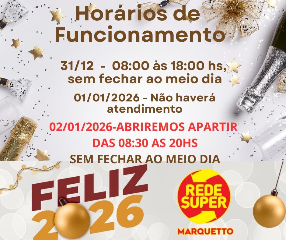 Final de ano com muita economia no Marquetto