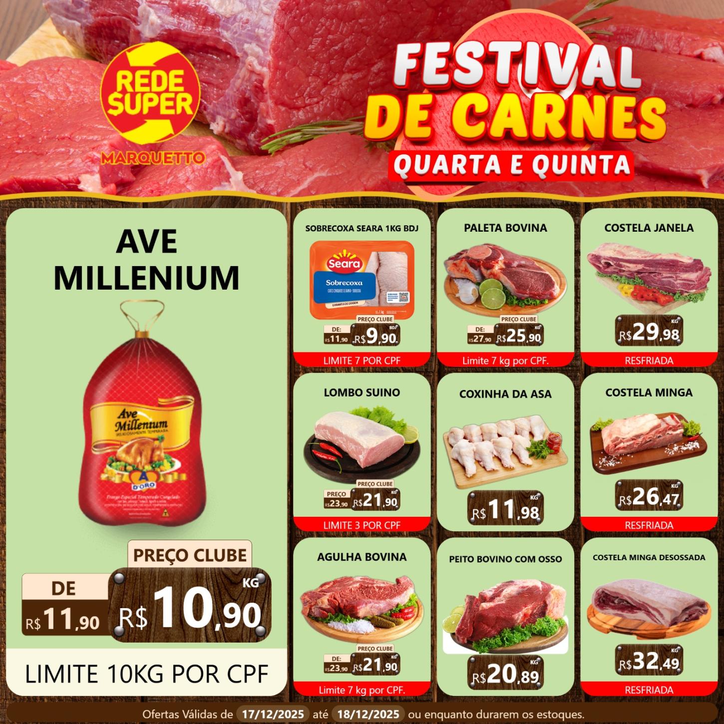 Hortifruti, carnes e o Natal com o melhor preço da cidade