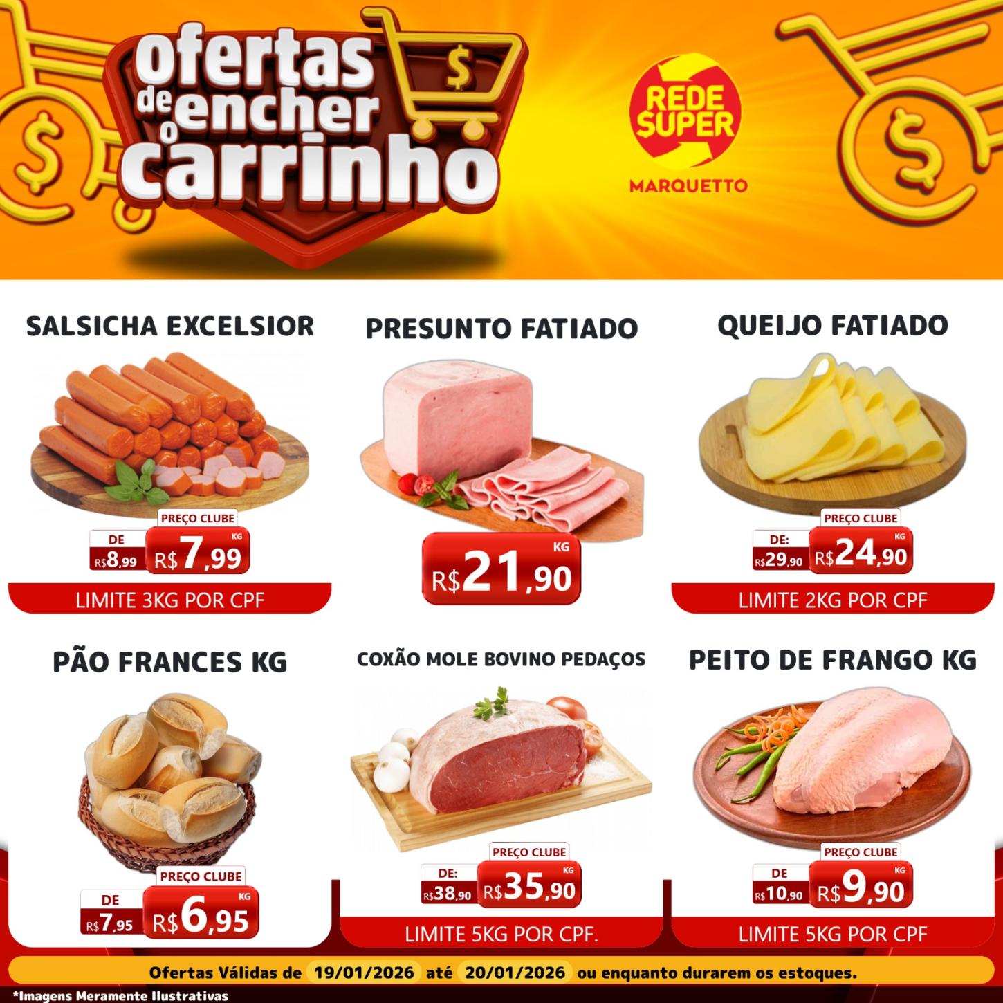 Comece a semana economizando no Marquetto