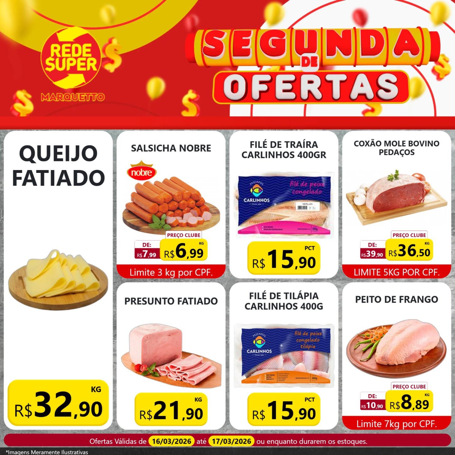 No supermercado Marquetto o preço é SEMPRE o mais barato da cidade