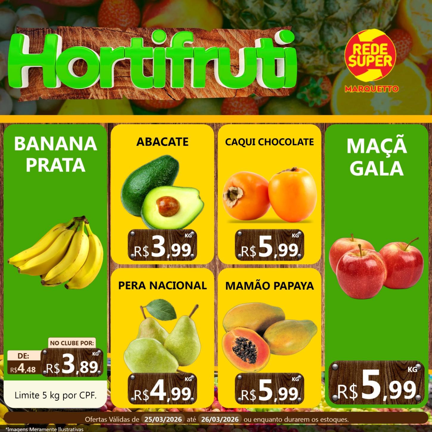 Quarta e quinta da economia no Marqueto