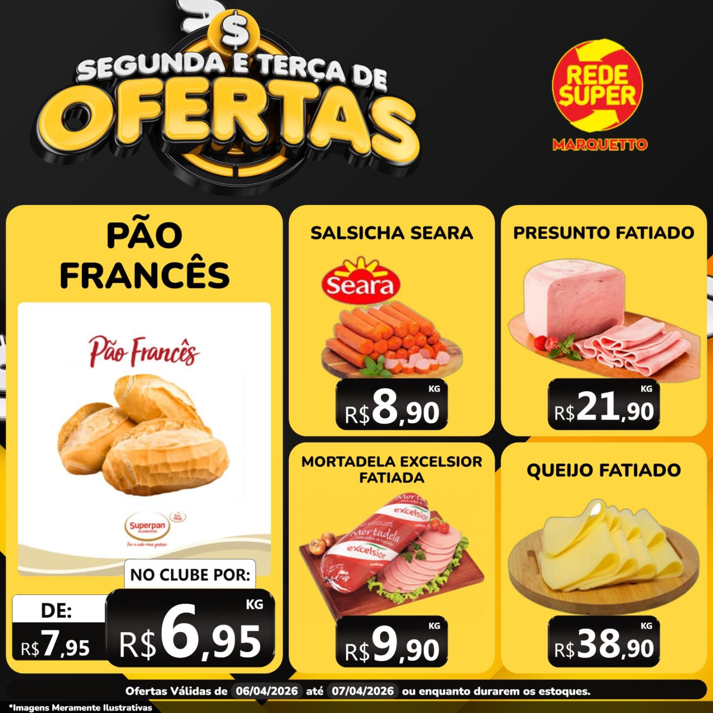 Comece a semana economizando no Marquetto