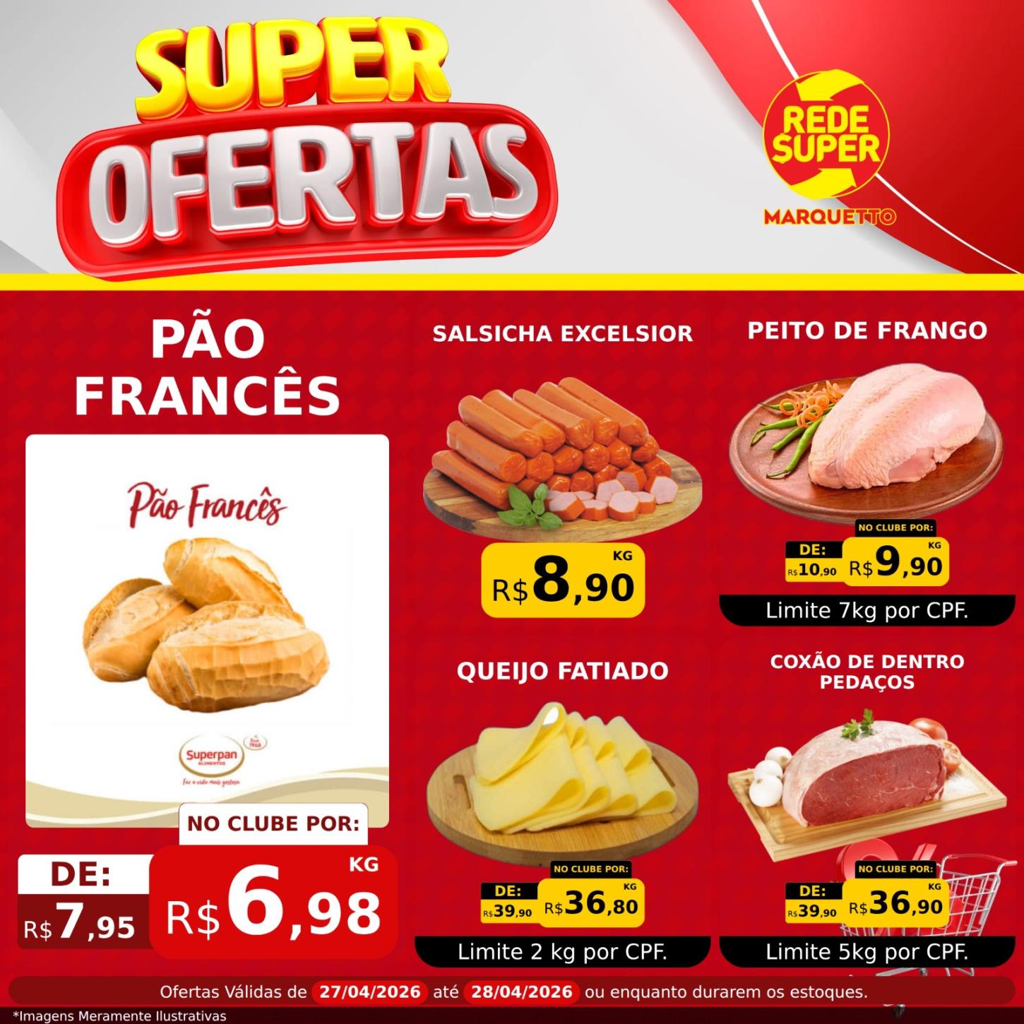 Comece a semana economizando no Marquetto