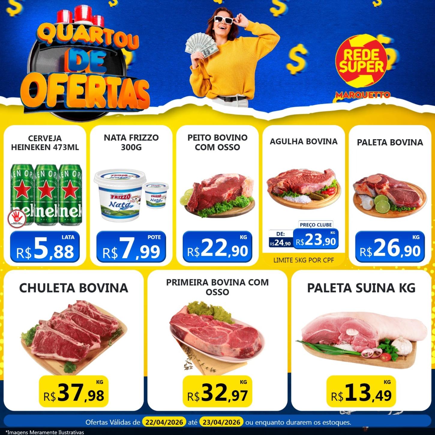 No Marquetto é sempre mais barato e com mais qualidade