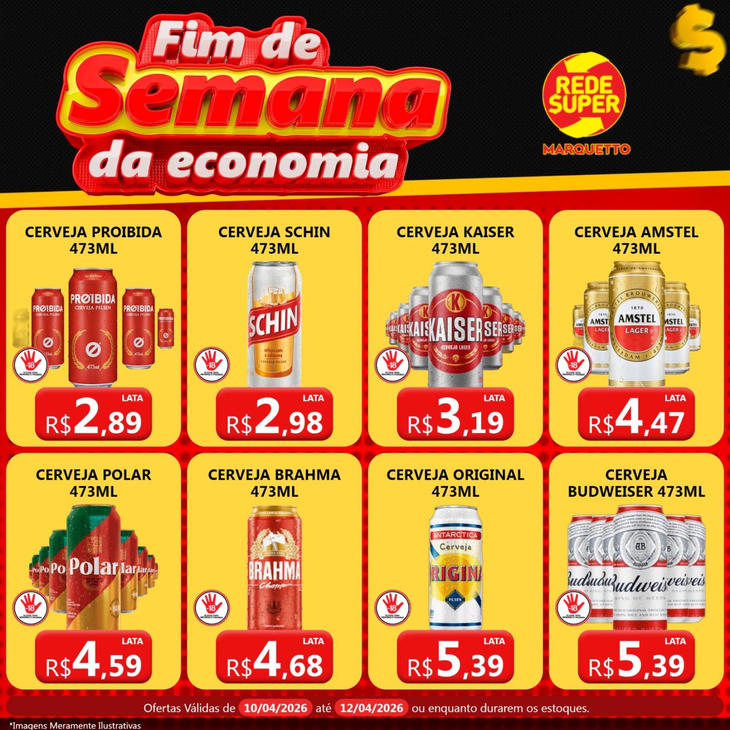Ofertas para você encher o carrinho no Marquetto