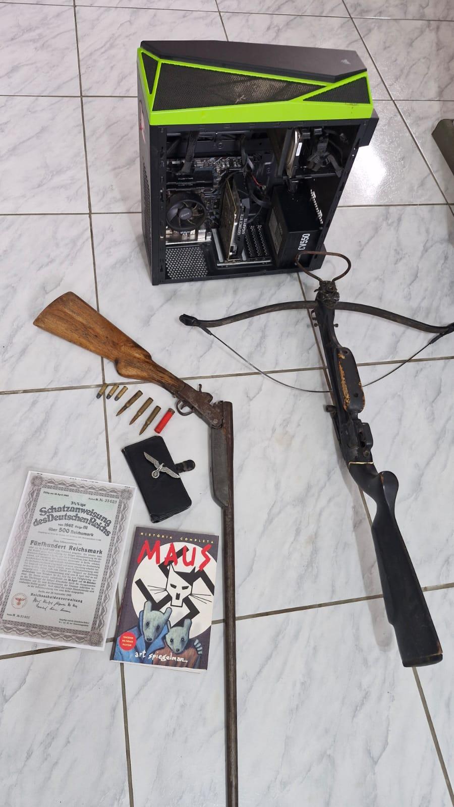 Polícia Civil realizou investigação em Rio Pardo contra grupo com ideologia extremista