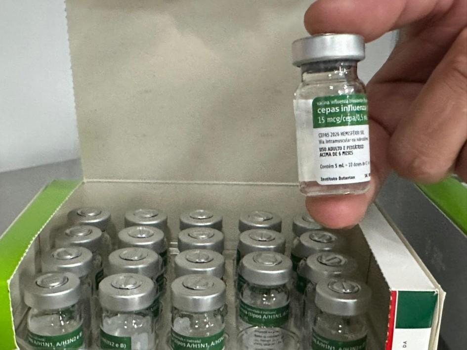 Rio Pardo recebe mais 1430 doses de vacina contra a gripe