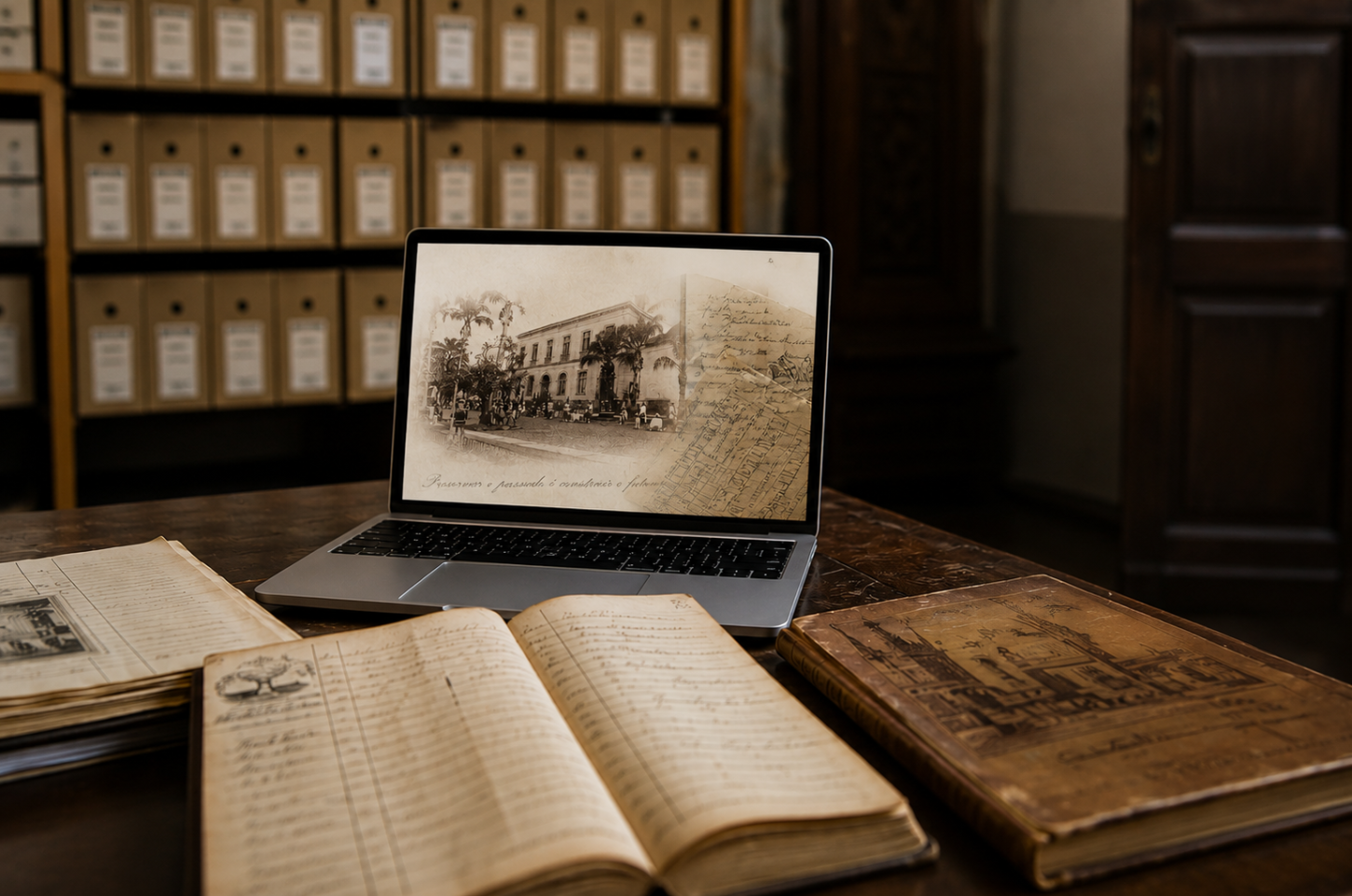 Arquivo Histórico Municipal de Rio Pardo apresenta acervo digitalizado em evento