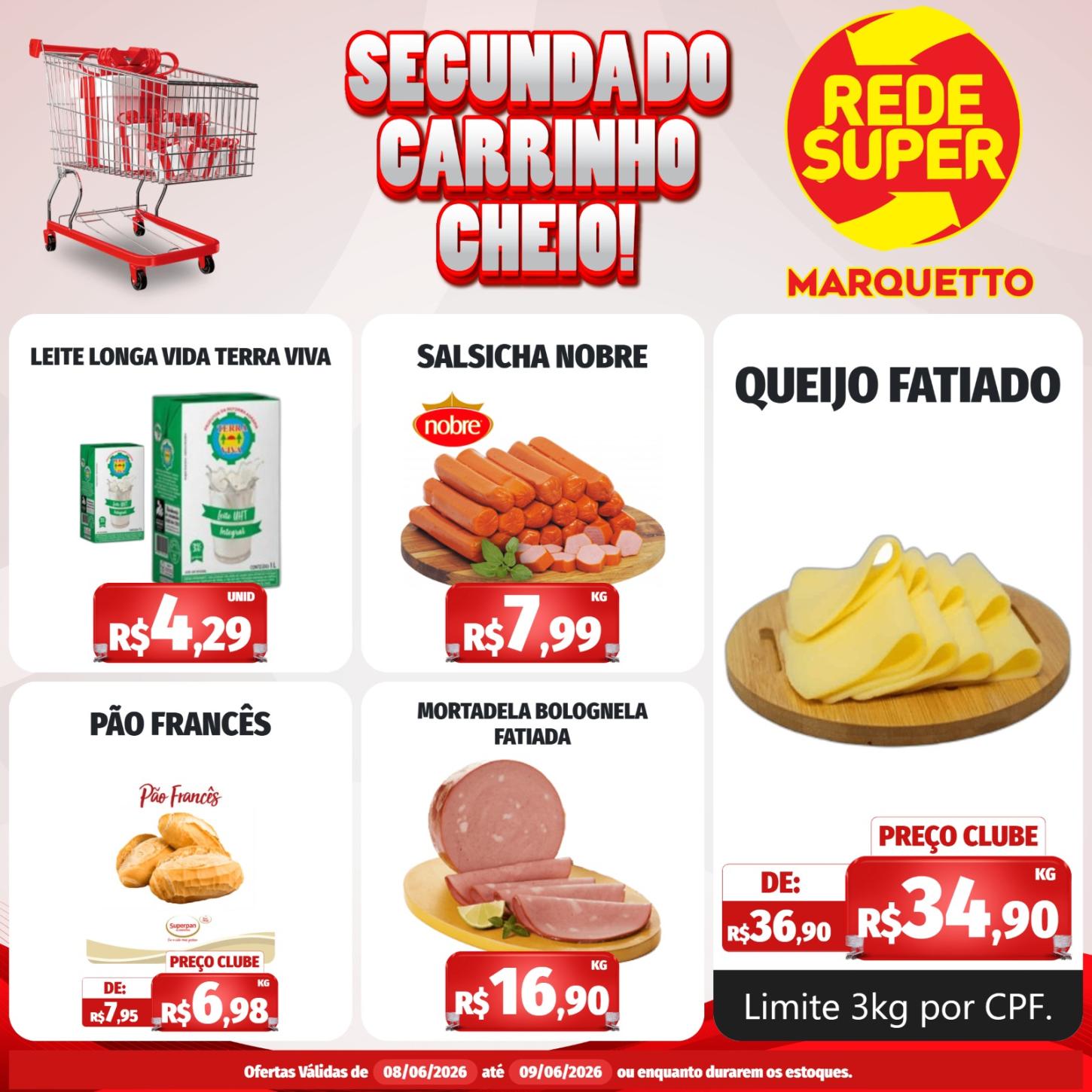 Comece a semana economizando no Marquetto
