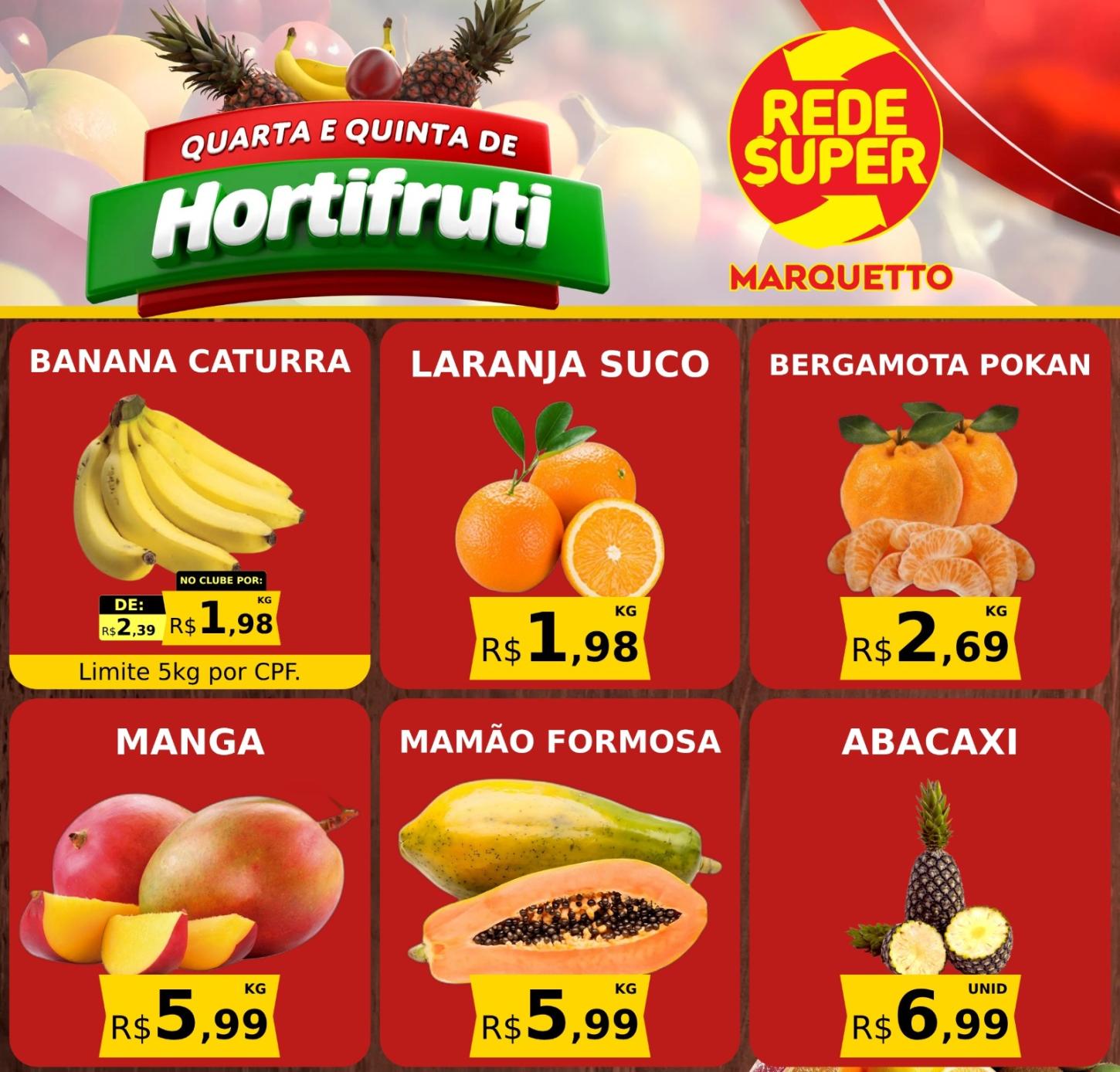 Quarta e quinta da economia no Marquetto