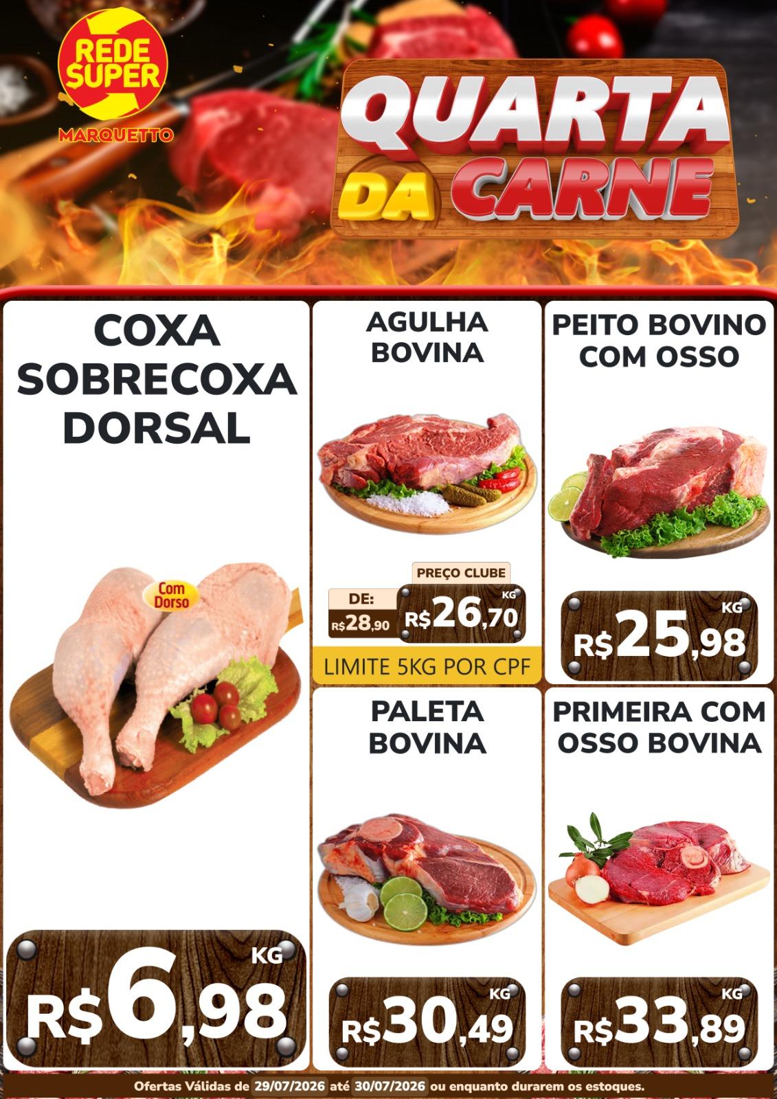 É aqui no Marquetto Rede Super