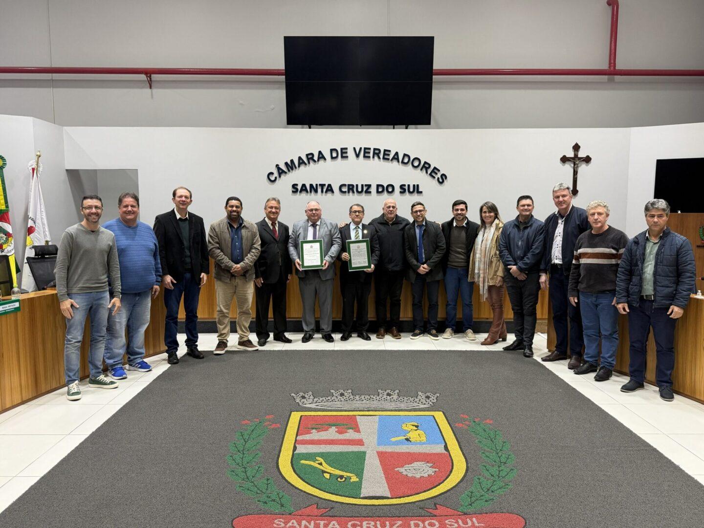 Câmara de Santa Cruz reconhece trajetória do Verde é Vida e de Marcílio Drescher