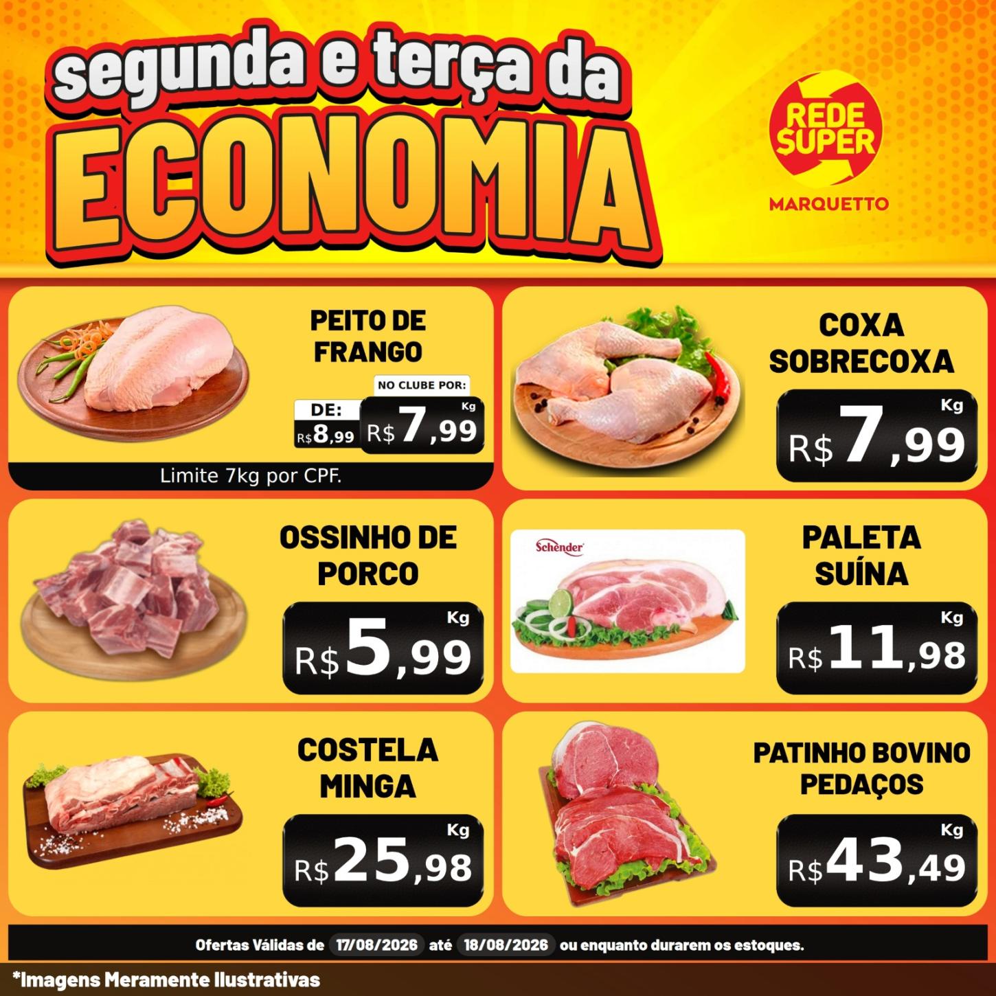 Comece a semana economizando no Marquetto