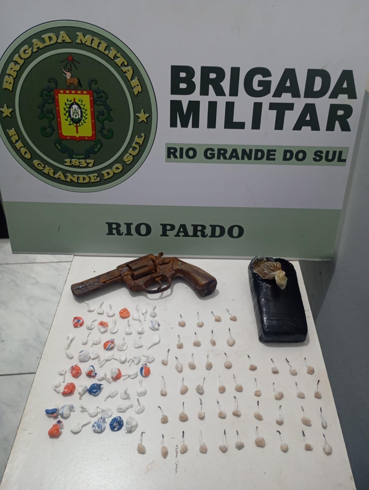 Homem é preso durante operação contra o tráfico em Rio Pardo